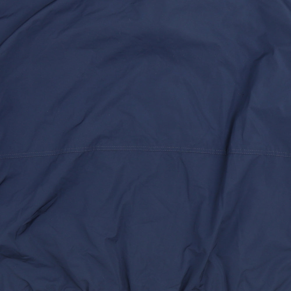 Marks and Spencer Mens Blue Bomber Jacket Jacket Size 2XL Zip