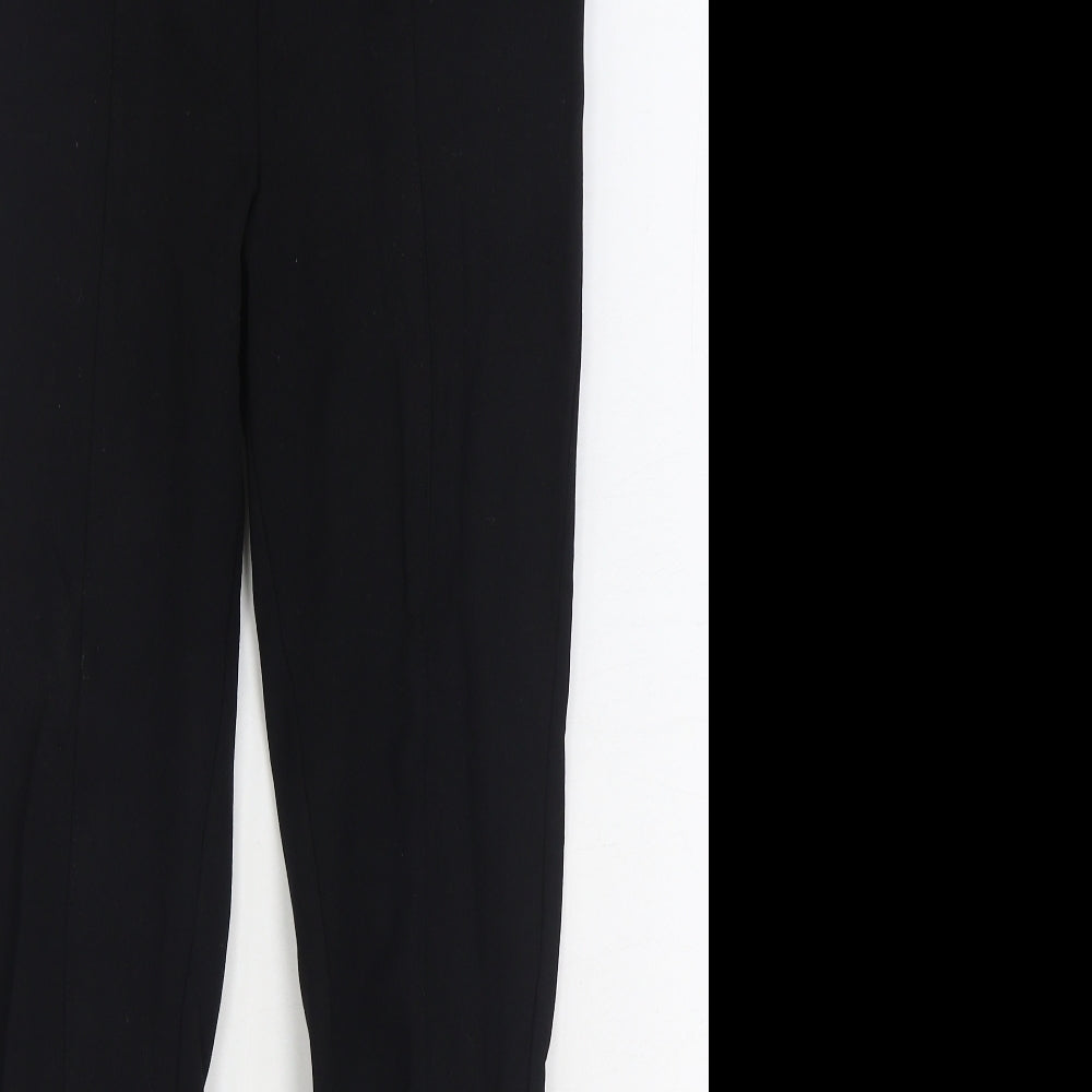 ESMARA Womens Black Polyester Jogger Leggings Size M L29 in
