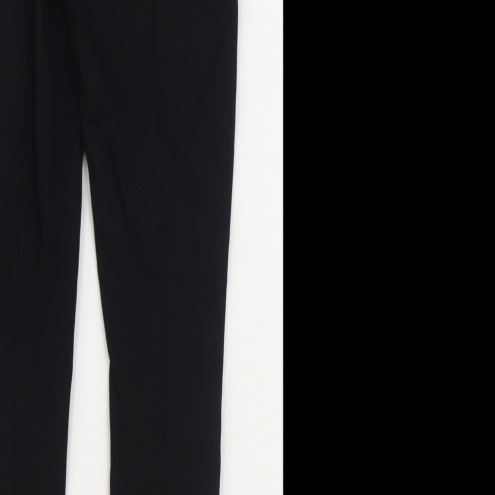 ESMARA Womens Black Polyester Jogger Leggings Size M L29 in