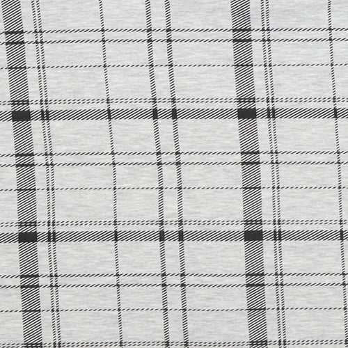 Primark Womens Grey Plaid Cotton Pullover Sweatshirt Size XL Pullover - Cropped