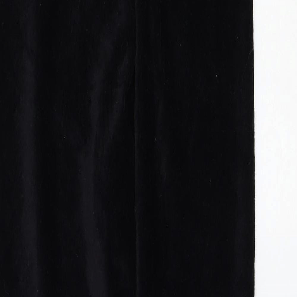 Marks and Spencer Womens Black Cotton Capri Leggings Size 18 L28 in