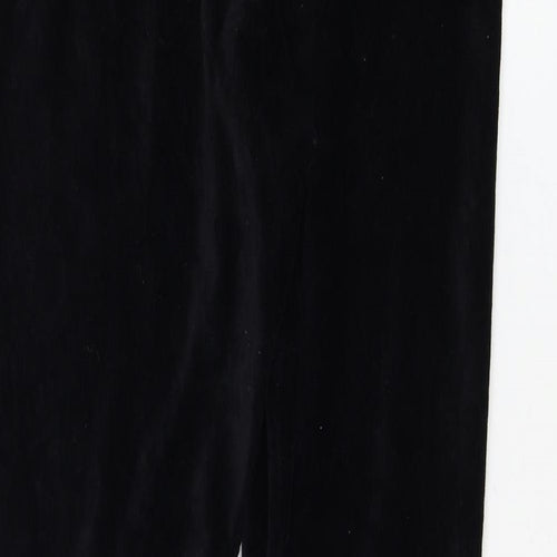 Marks and Spencer Womens Black Cotton Capri Leggings Size 18 L28 in