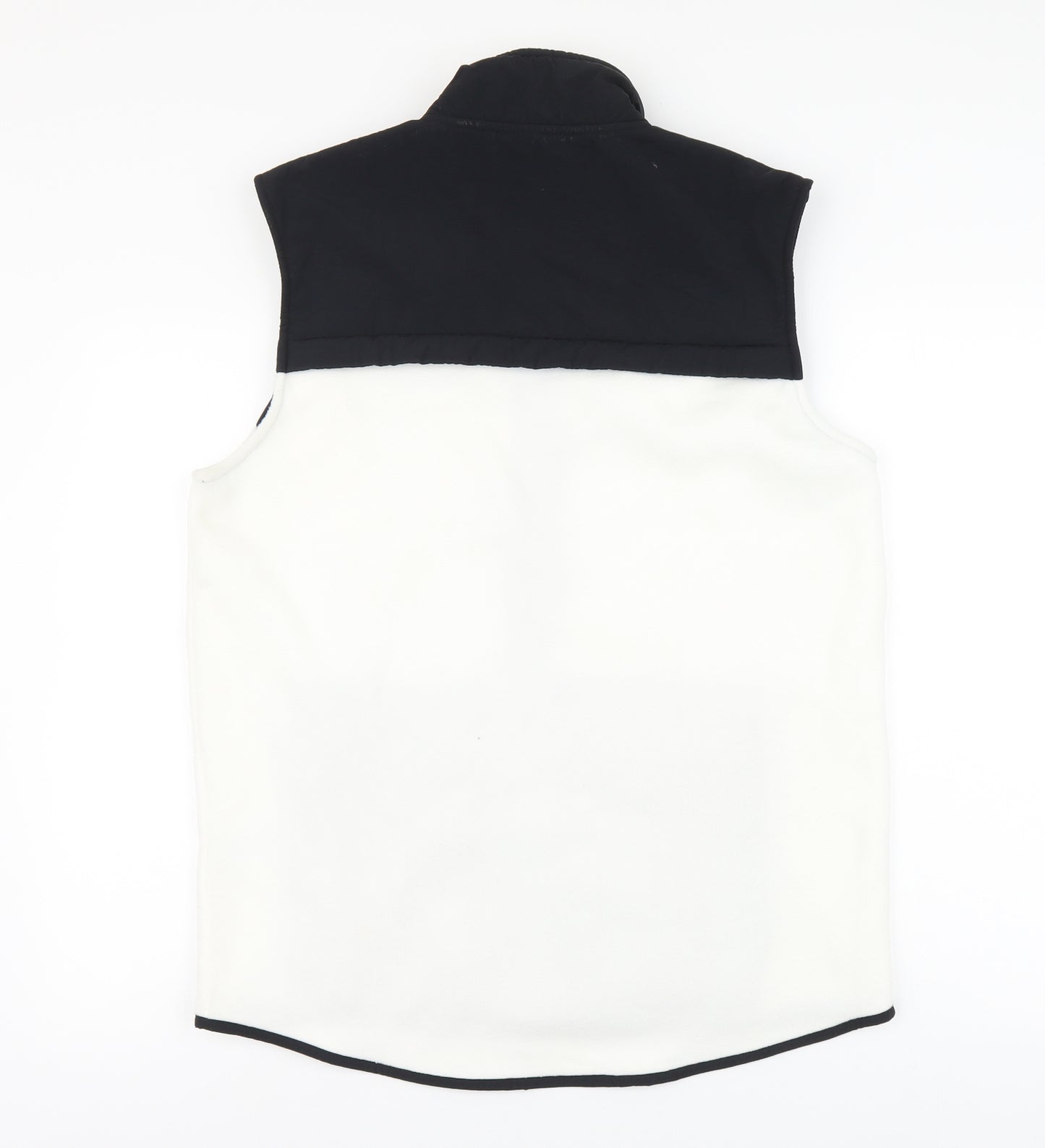 Rebel Mens White Polyester Vest Sweatshirt Size M