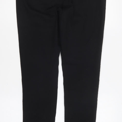 Denim & Co. Womens Black Polyester Skinny Jeans Size 10 L31 in Regular Button