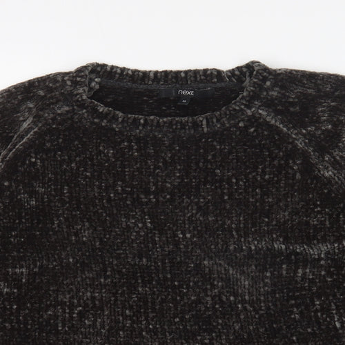 NEXT Womens Green Round Neck Polyester Pullover Jumper Size XS