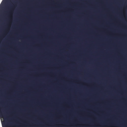 PUMA Womens Blue Cotton Pullover Sweatshirt Size 3XL Pullover