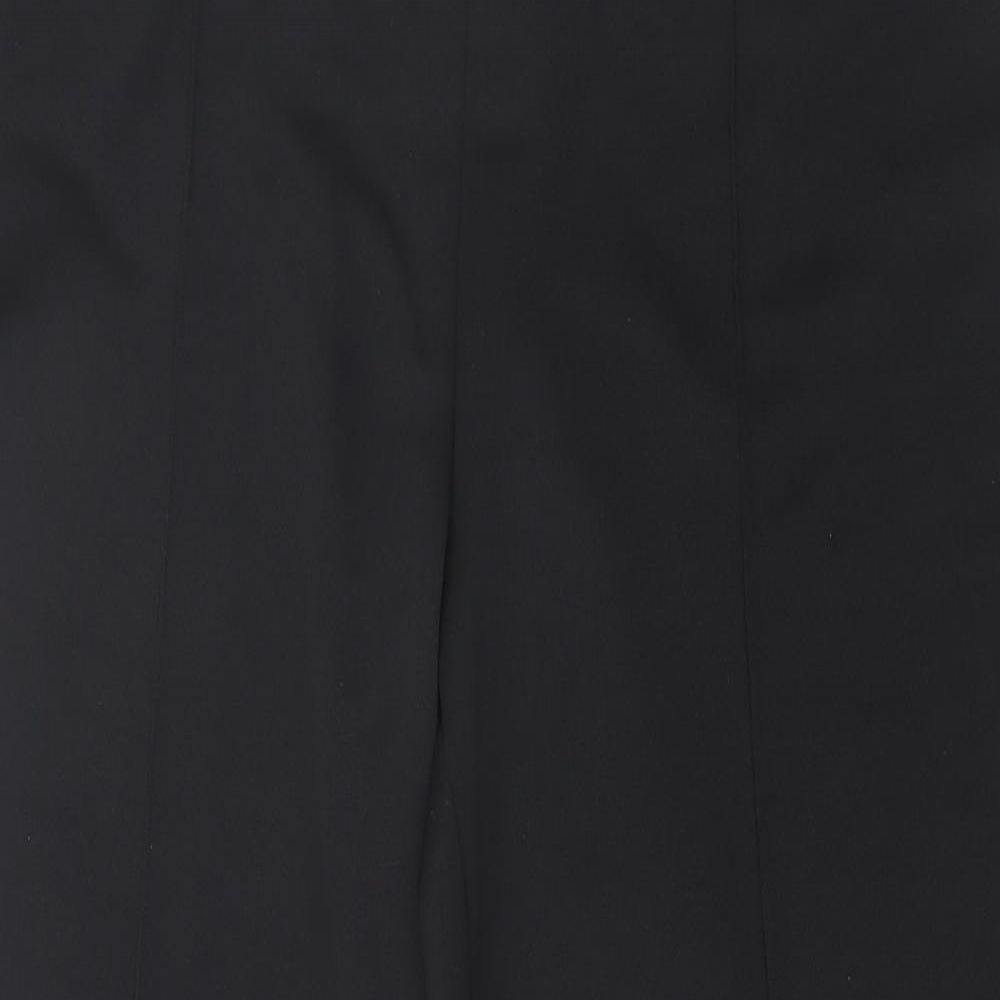 Bonmarch Womens Black Polyester Trousers Size 22 L30 in Regular