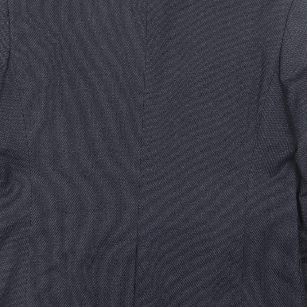 CAVANI Mens Blue Polyester Jacket Suit Jacket Size 42