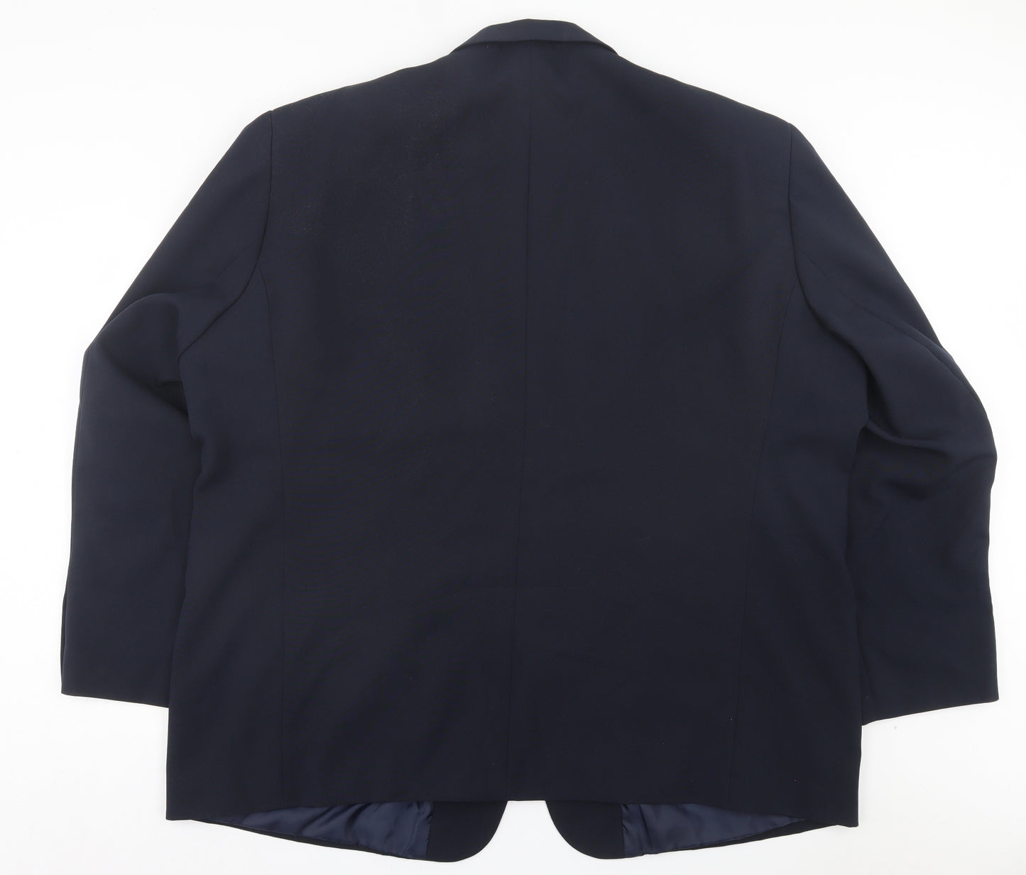 Premier Man Mens Blue Polyacrylate Fibre Jacket Suit Jacket Size 56
