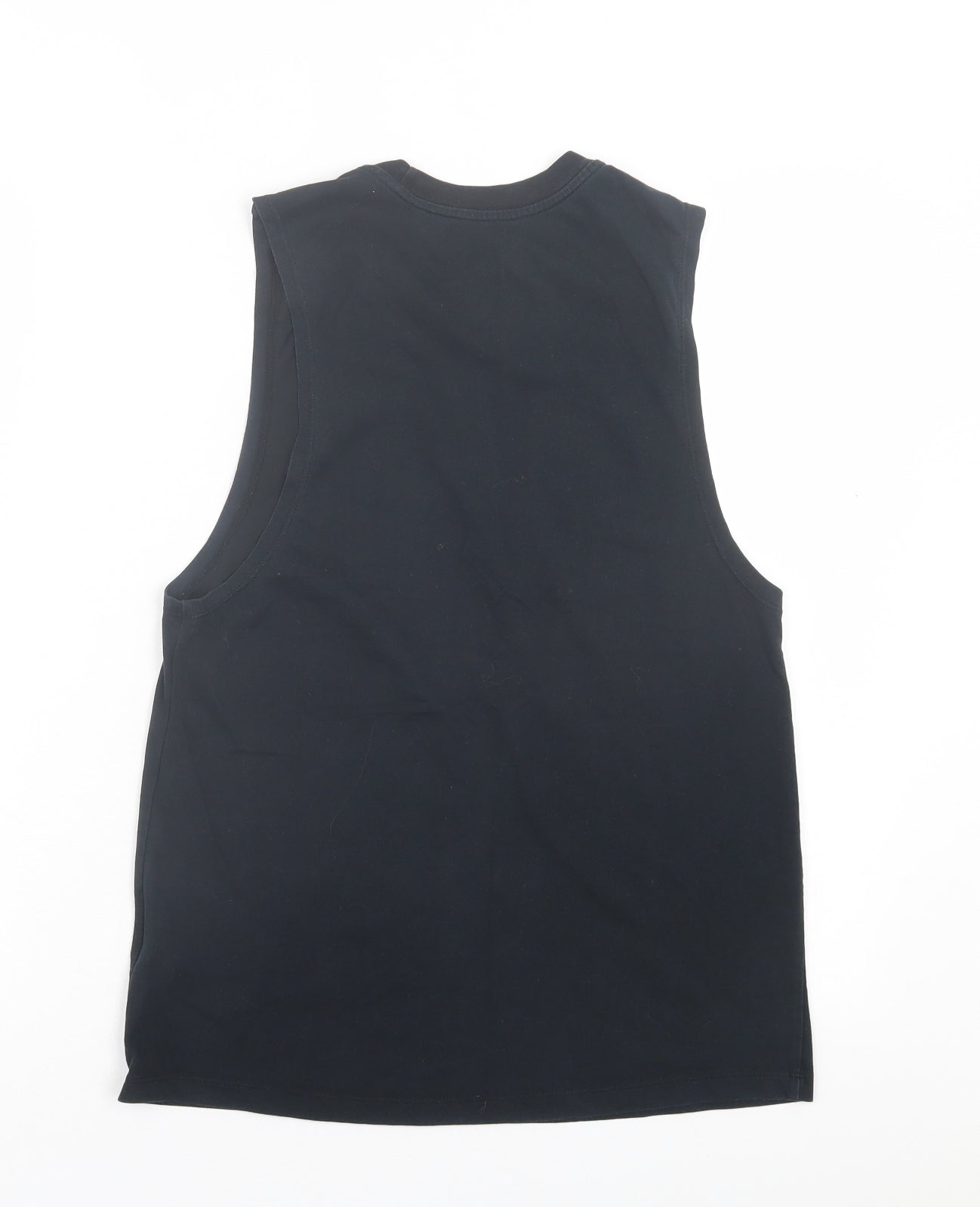 Nike Mens Black Cotton Basic Tank Size XS Crew Neck Pullover