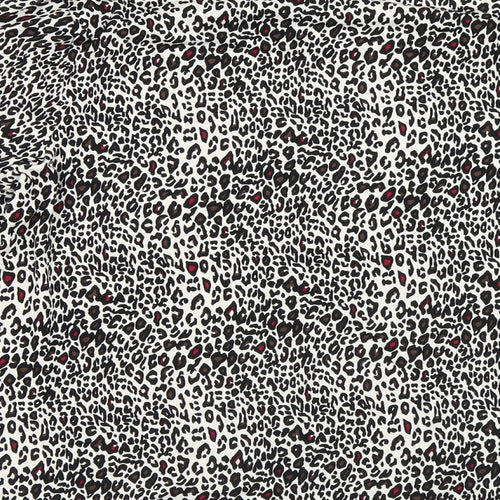 Marks and Spencer Womens Multicoloured Animal Print Viscose Basic T-Shirt Size 18 Square Neck - Leopard Print