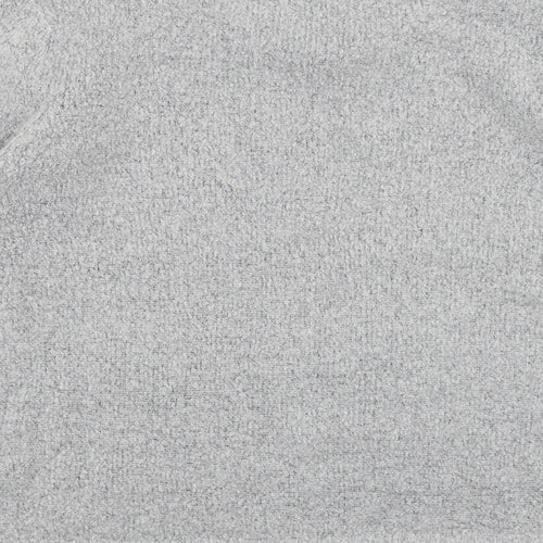 Onfire Womens Grey Round Neck Acrylic Pullover Jumper Size 14