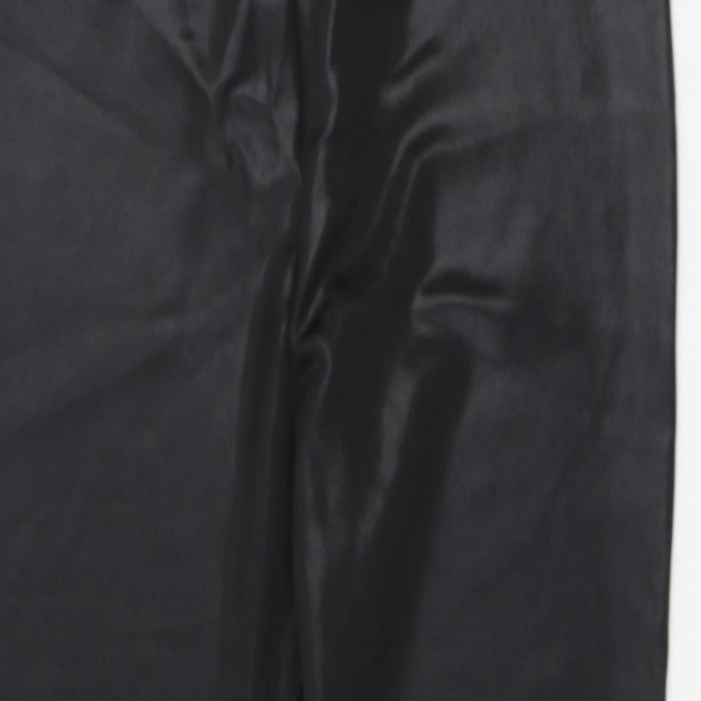 River Island Womens Black Polyester Capri Leggings Size 20 L26 in