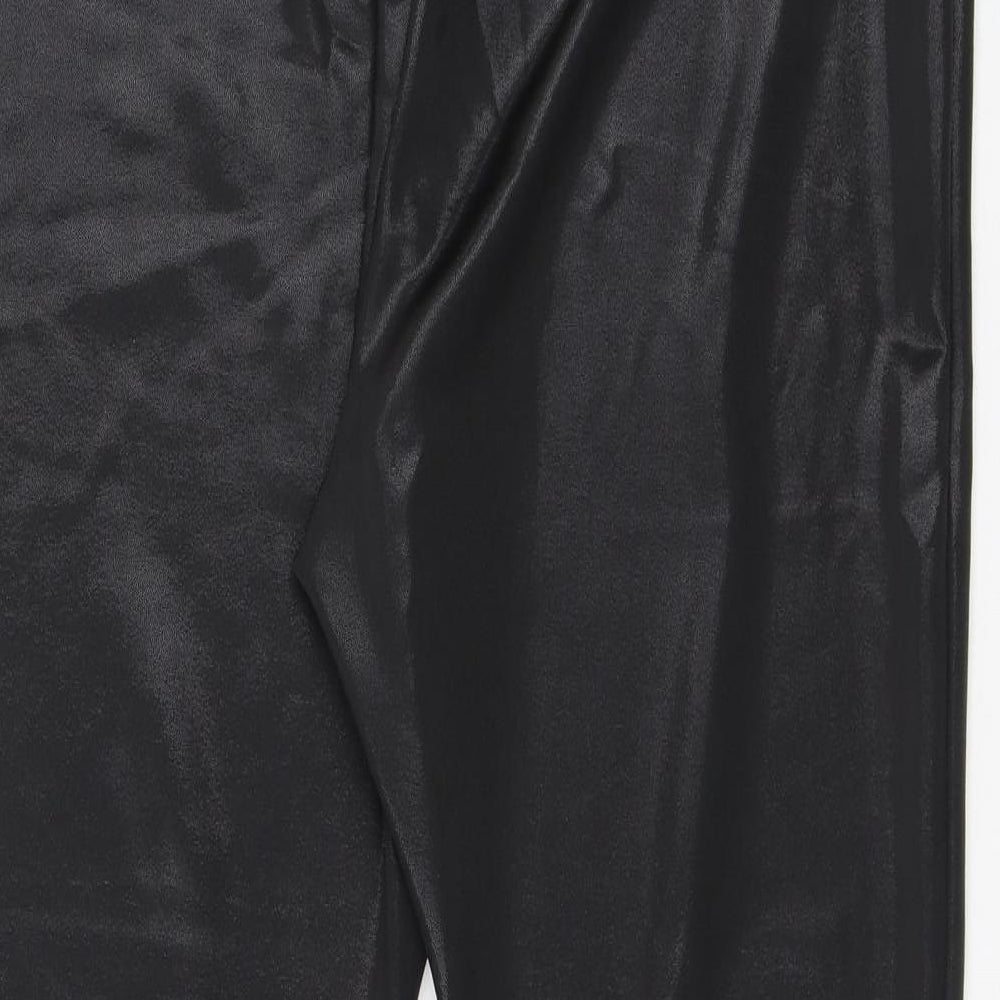 River Island Womens Black Polyester Capri Leggings Size 20 L26 in