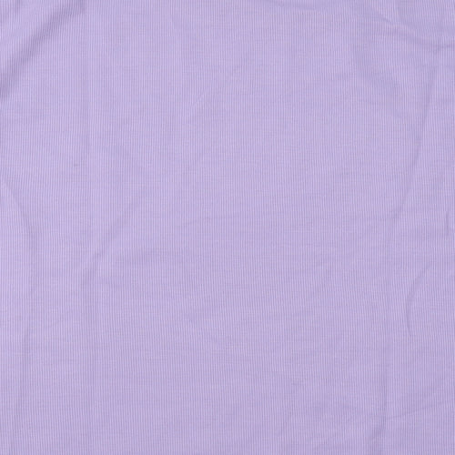 Debbie Morgan Womens Purple Round Neck Polyester Pullover Jumper Size L