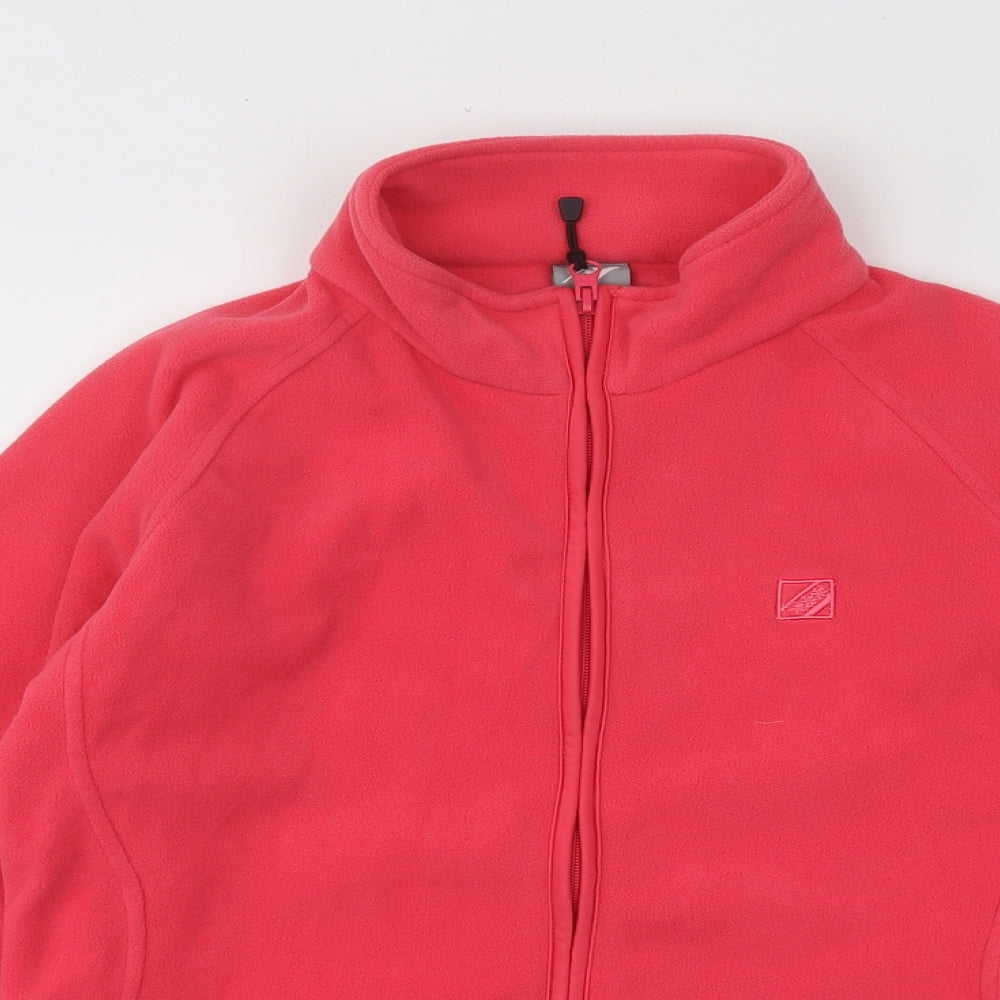 Rucanor Womens Pink Jacket Size M Zip