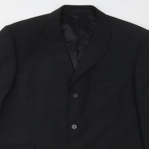 Urban Resistance Mens Black Polyester Jacket Suit Jacket Size 44