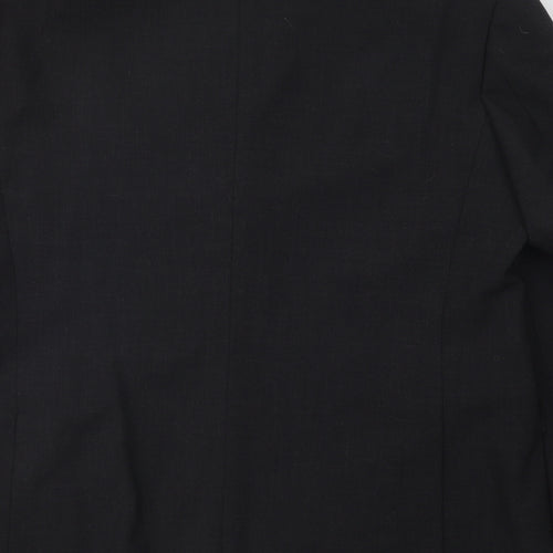 Urban Resistance Mens Black Polyester Jacket Suit Jacket Size 44