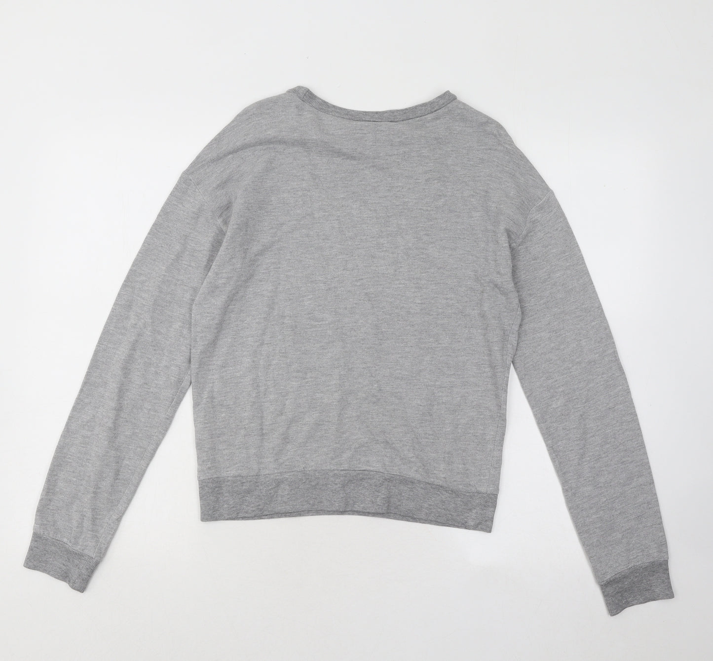 Divided by H&M Womens Grey Cotton Pullover Sweatshirt Size XS Pullover - Superior