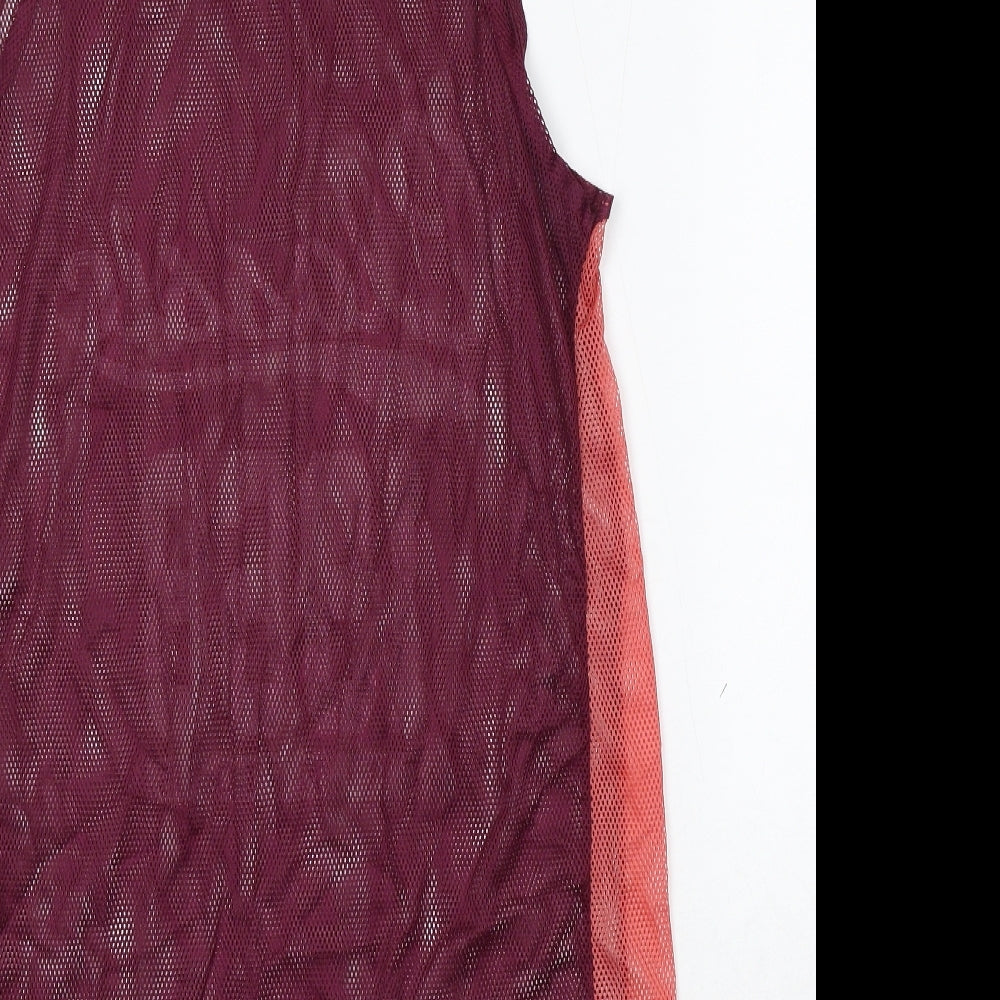 Atmosphere Womens Purple Polyester Basic Tank Size 14 Round Neck - Classic 1968 Champions