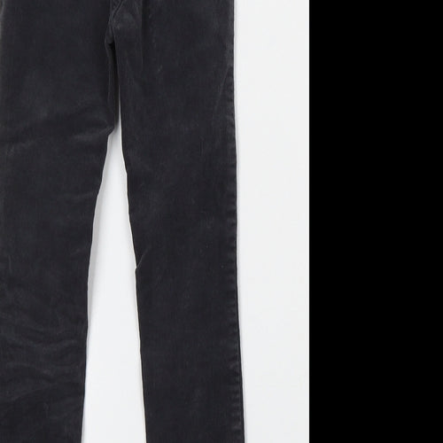 H&M Girls Black Cotton Skinny Jeans Size 5 Years Regular