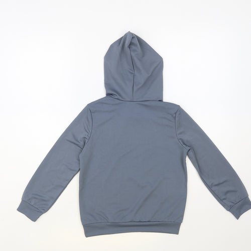 SheIn Girls Grey Polyester Pullover Hoodie Size 8 Years Pullover - Los Angeles California