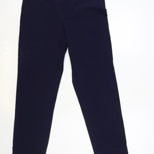 Gerard Womens Blue Viscose Trousers Size 16 L29 in Regular