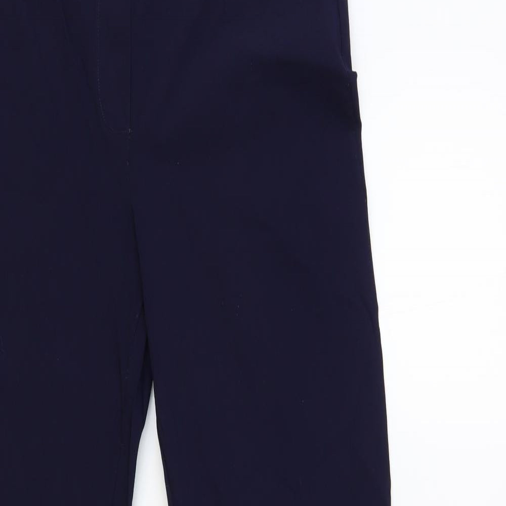 Gerard Womens Blue Viscose Trousers Size 16 L29 in Regular