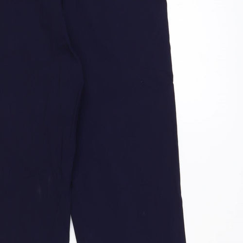Gerard Womens Blue Viscose Trousers Size 16 L29 in Regular