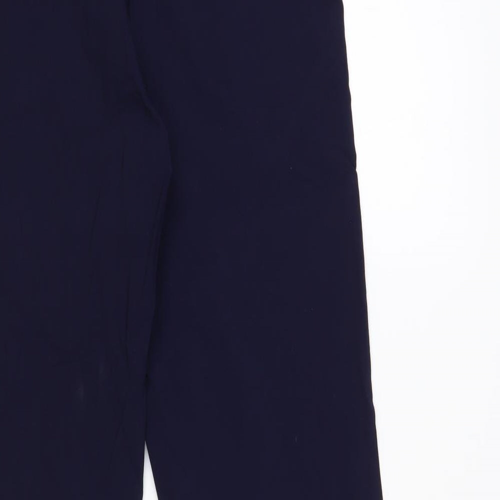 Gerard Womens Blue Viscose Trousers Size 16 L29 in Regular