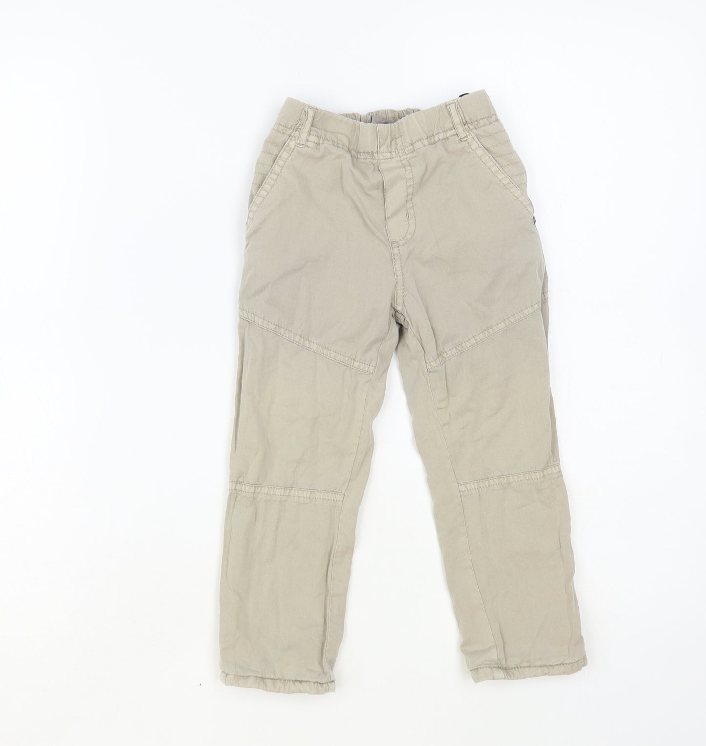 Boboli Boys Grey Cotton Chino Trousers Size 3 Years Regular Pullover