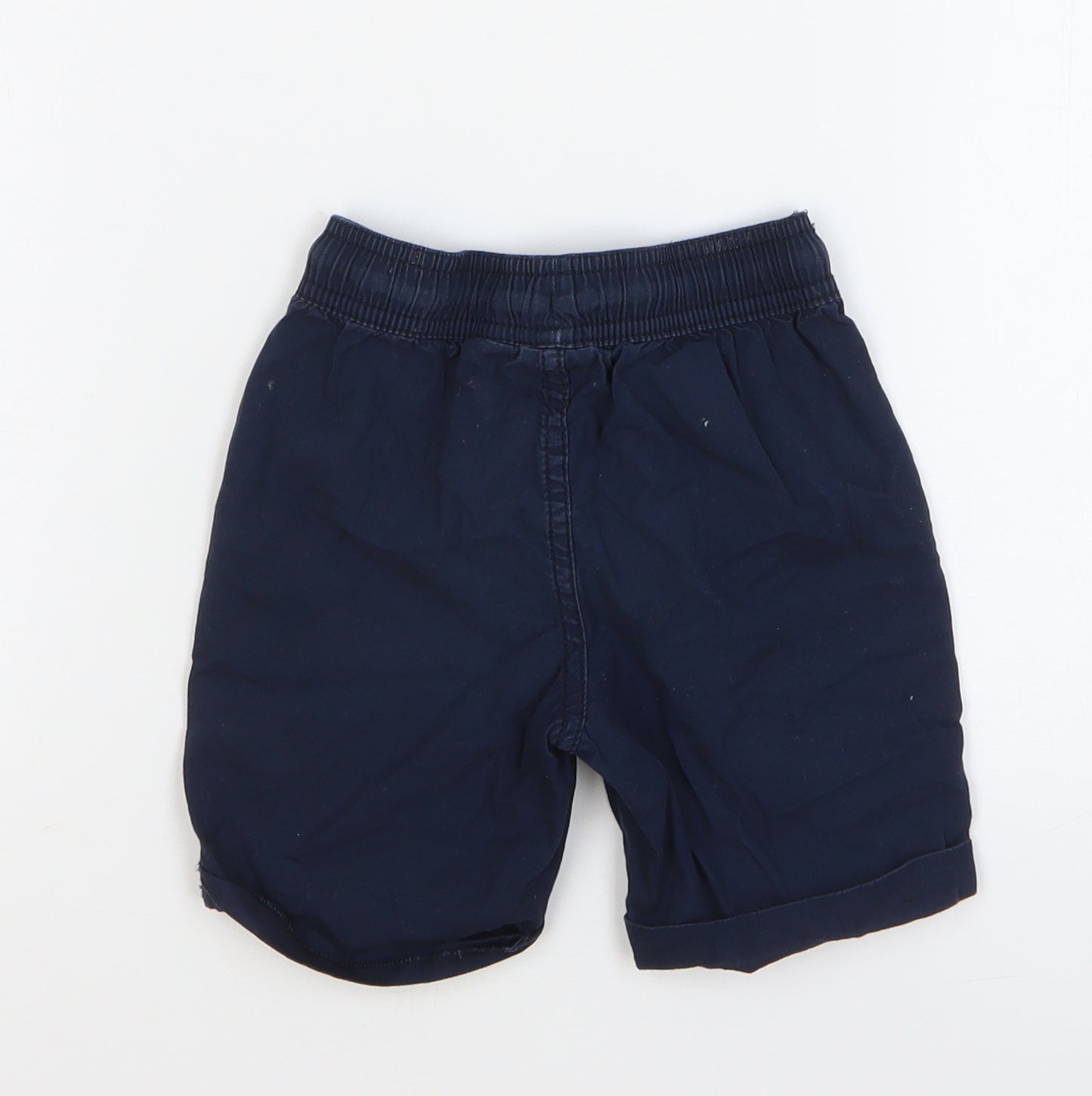 Lupilu Boys Blue Cotton Chino Shorts Size 3-4 Years Regular Drawstring