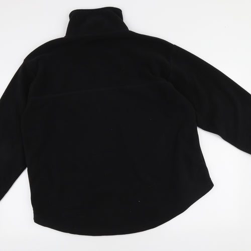 George Womens Black Polyester Pullover Sweatshirt Size L