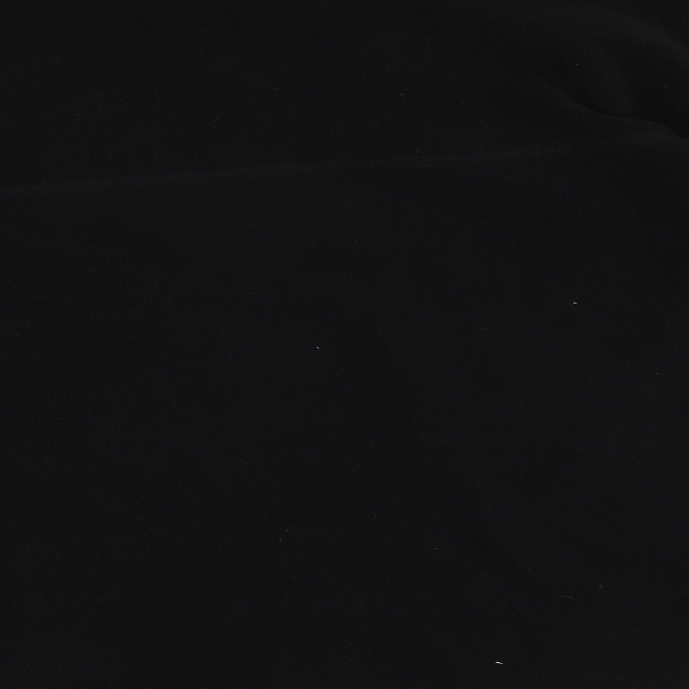 George Womens Black Polyester Pullover Sweatshirt Size L