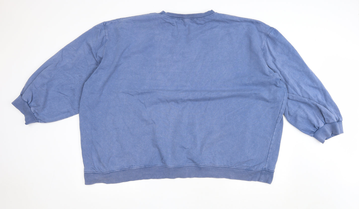 Public Desire Womens Blue Cotton Pullover Sweatshirt Size 22 Pullover - Here's to strong women