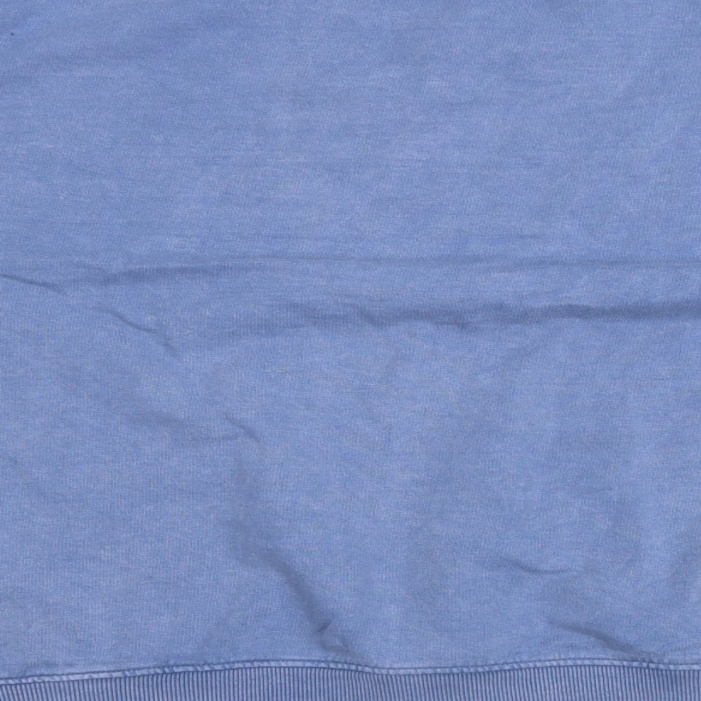 Public Desire Womens Blue Cotton Pullover Sweatshirt Size 22 Pullover - Here's to strong women