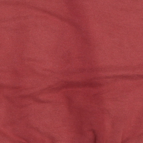 Pull&Bear Womens Red Polyester Pullover Sweatshirt Size M Pullover - West Rock