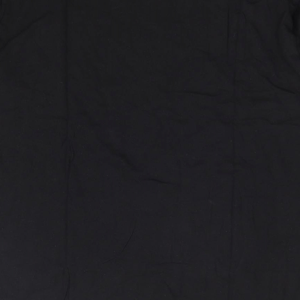 Primark Mens Black Cotton T-Shirt Size XL Round Neck - Playstation