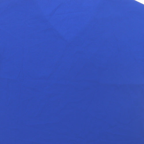 SheIn Womens Blue Polyester Basic Blouse Size L V-Neck