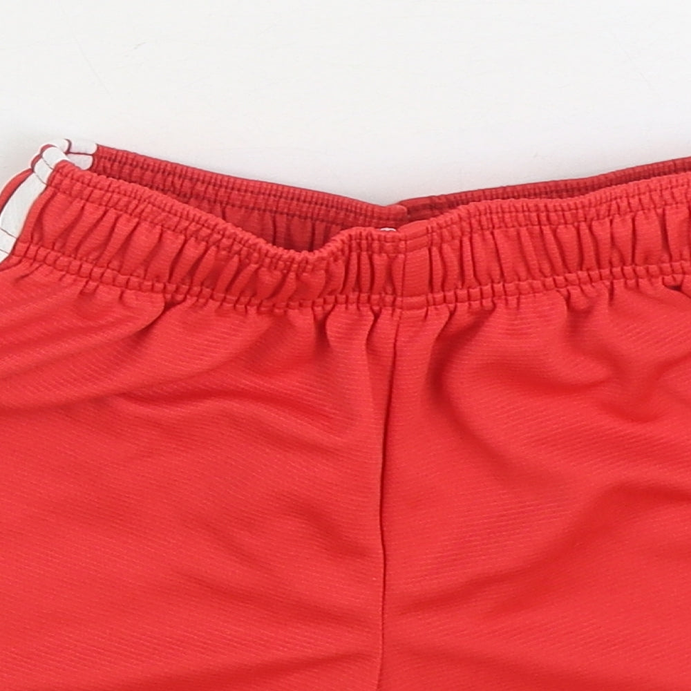O'Neills Boys Red Polyester Sweat Shorts Size 9-10 Years Regular Drawstring - Tir Eoghain