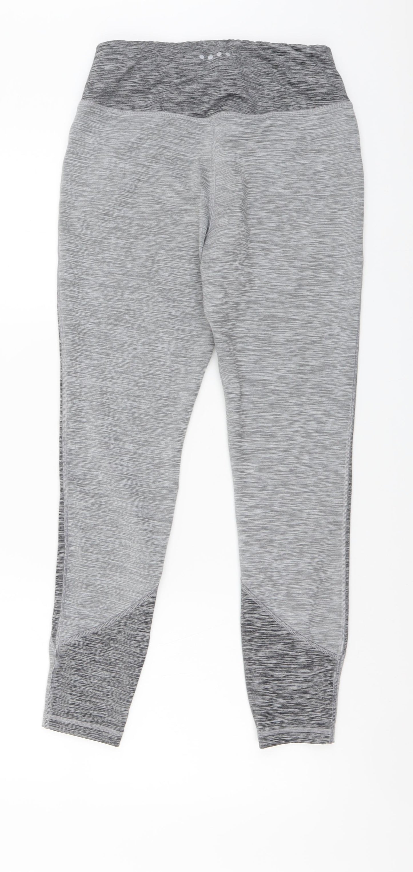 Souluxe Womens Grey Polyester Jogger Leggings Size 12 L27 in Regular Buckle