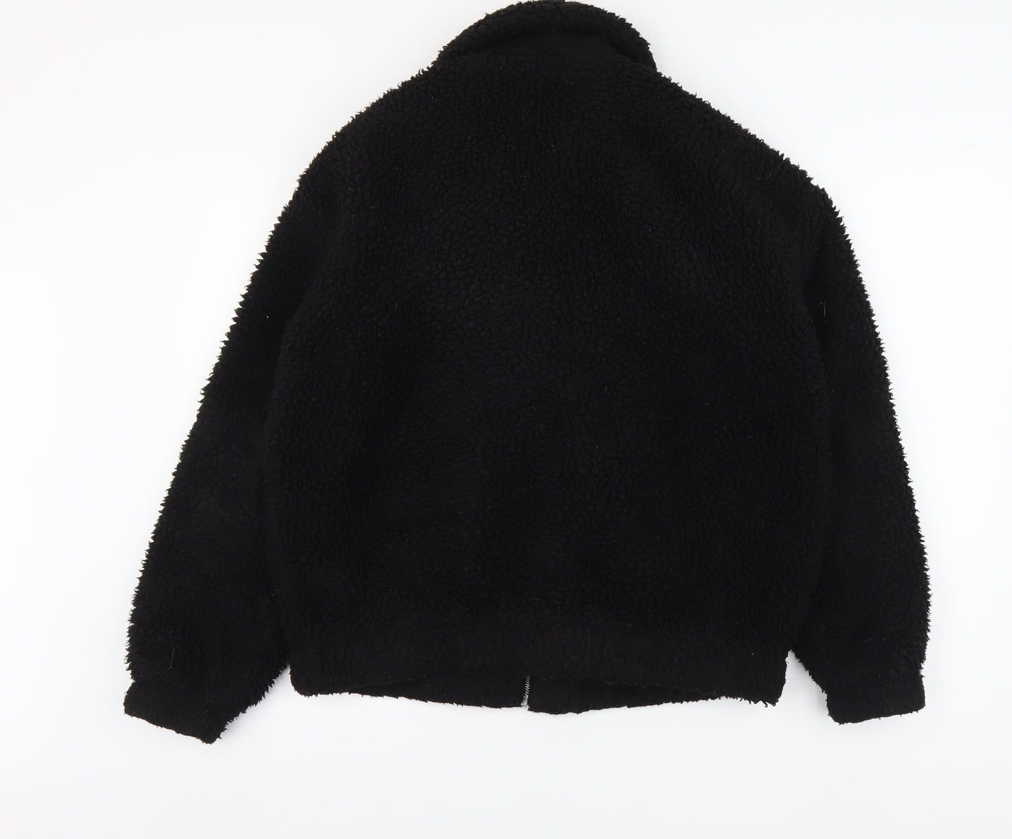 New Look Womens Black Jacket Size S Zip