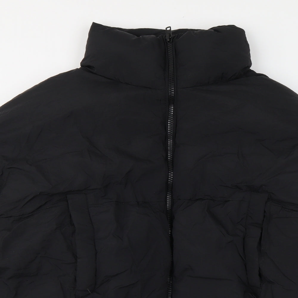 Boohoo Womens Black Jacket Size 20 Zip