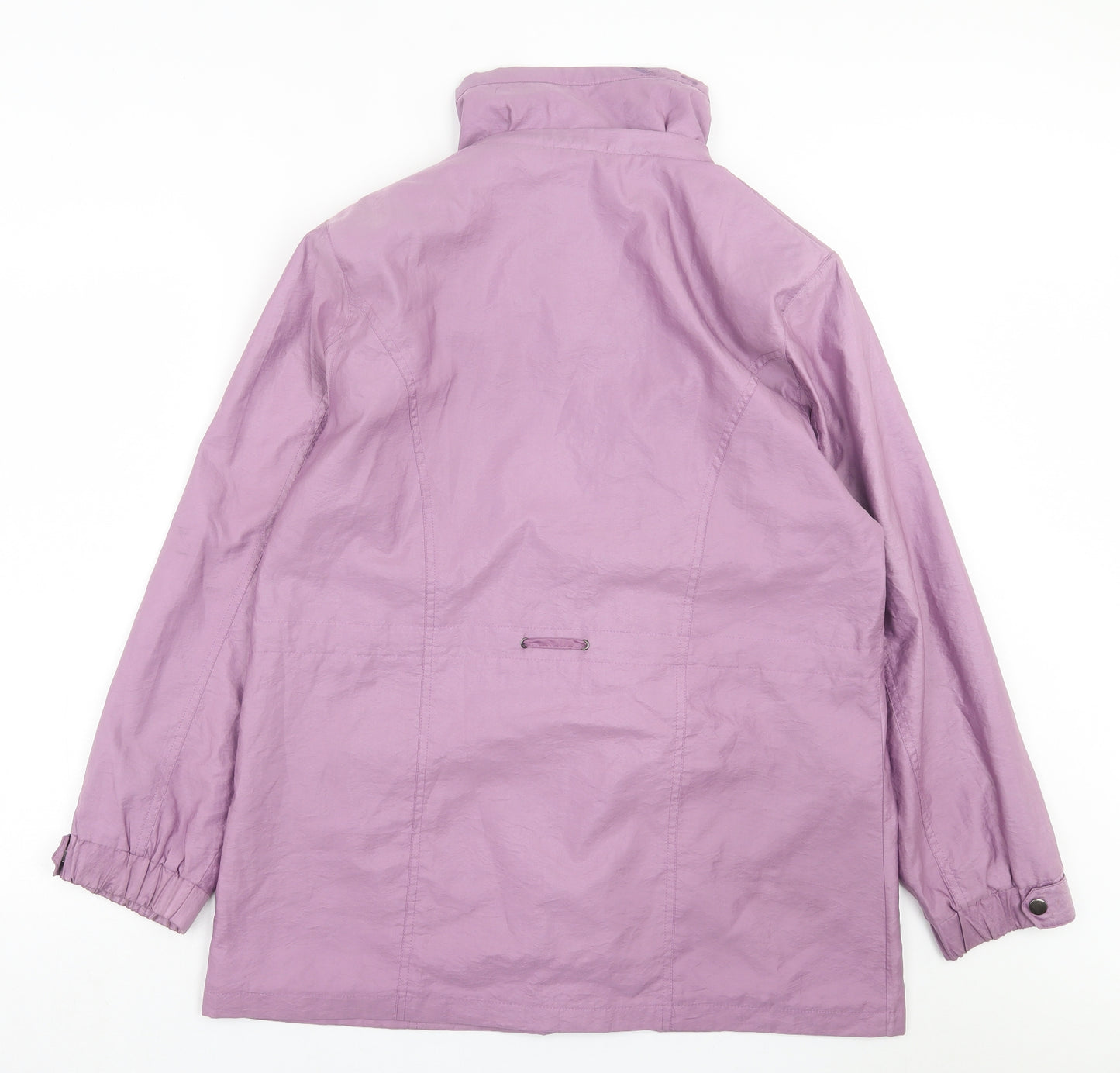 Finesse Womens Purple Jacket Size 14 Zip