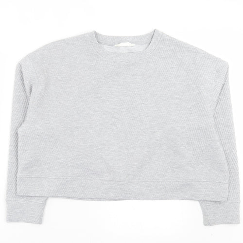 Primark Womens Grey Polyester Pullover Sweatshirt Size M Pullover