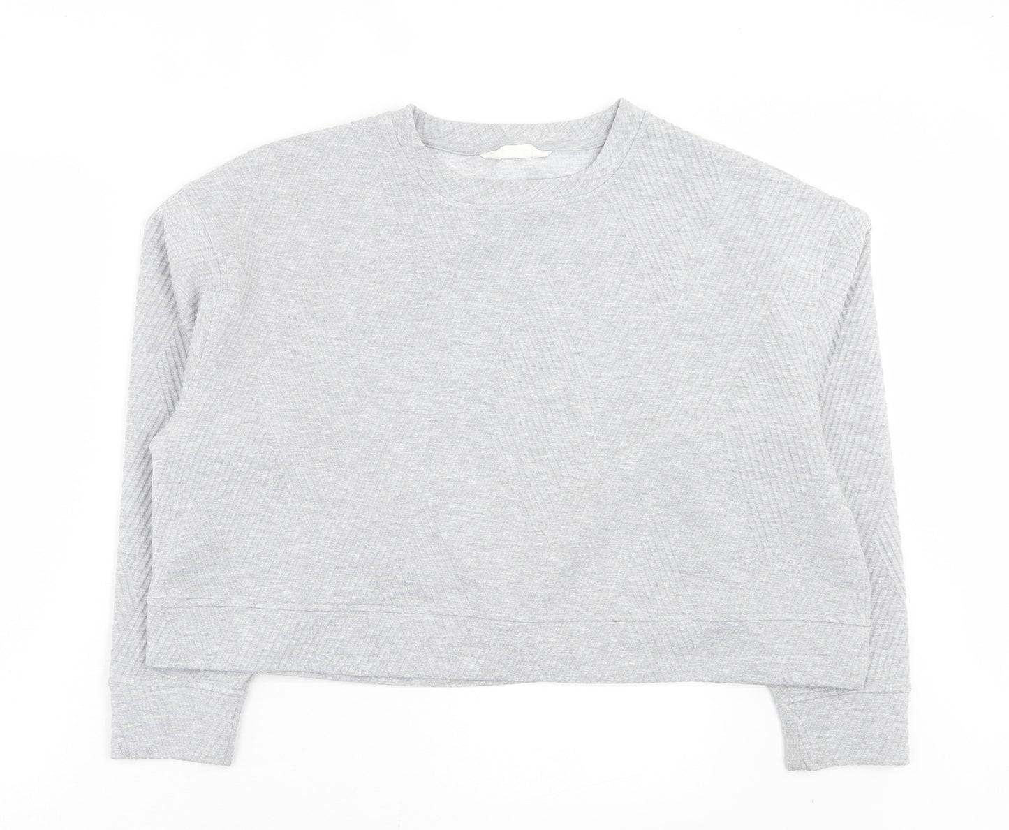 Primark Womens Grey Polyester Pullover Sweatshirt Size M Pullover