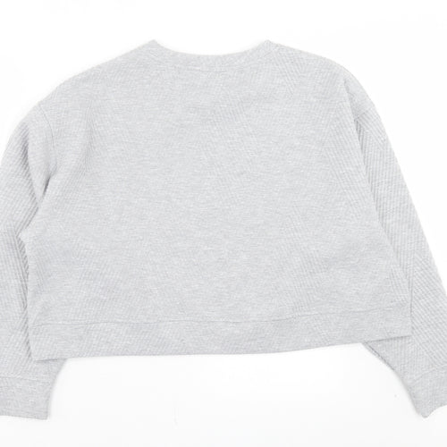 Primark Womens Grey Polyester Pullover Sweatshirt Size M Pullover