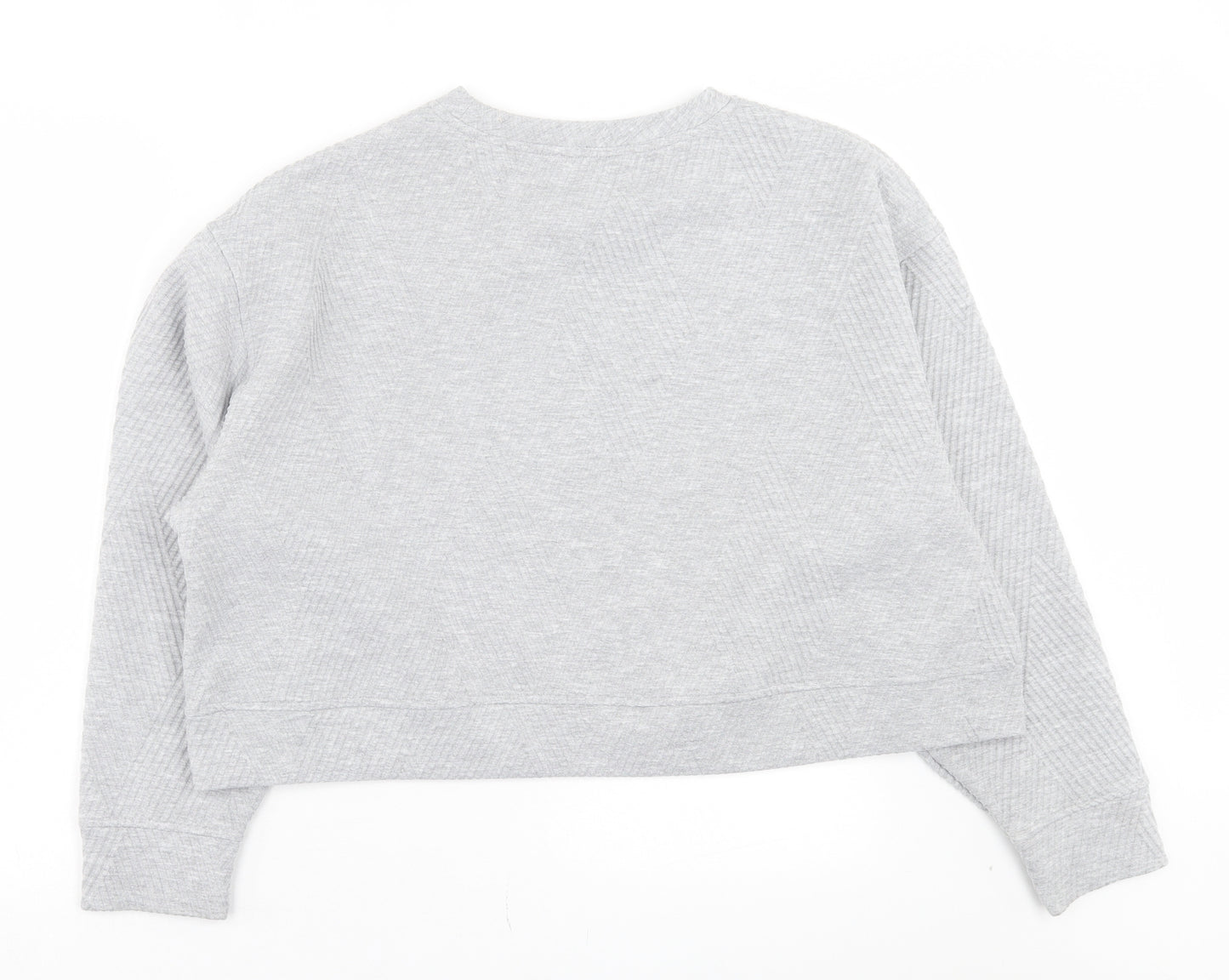 Primark Womens Grey Polyester Pullover Sweatshirt Size M Pullover