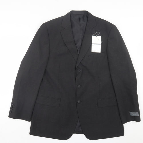 Marks and Spencer Mens Grey Polyester Jacket Suit Jacket Size 42