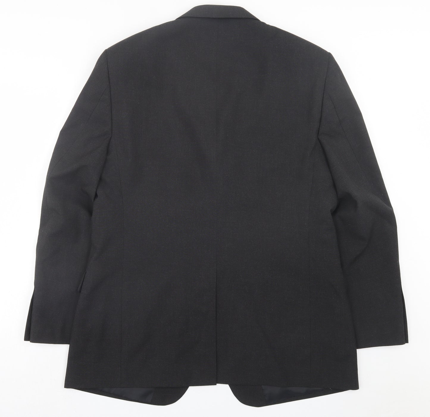 Marks and Spencer Mens Grey Polyester Jacket Suit Jacket Size 42